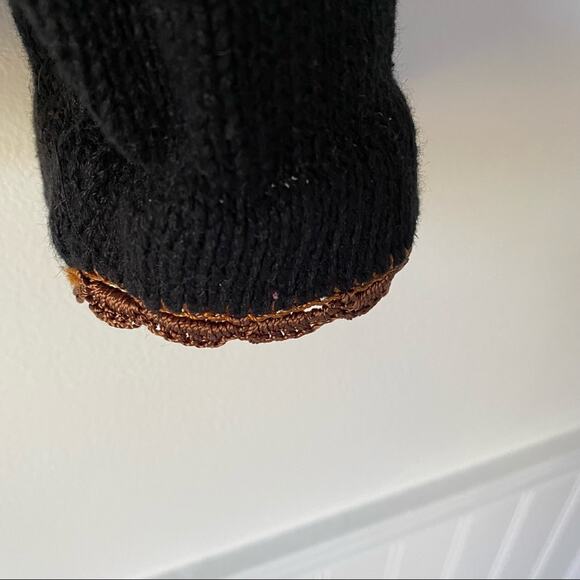 Victoria Harbour Purse Lovers Black Cardigan Sweater size XL - Picture 6 of 7